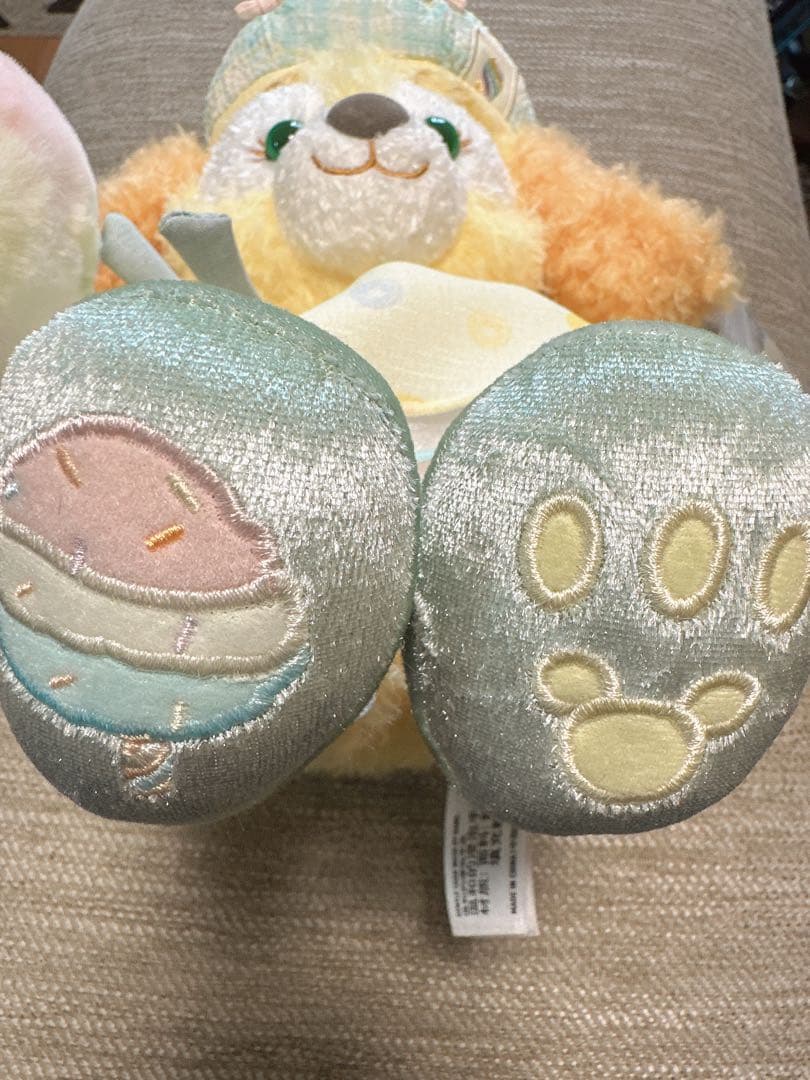 上海ディズニー　ナチュラルカラー　クッキーアン　ぬいぐるみSS