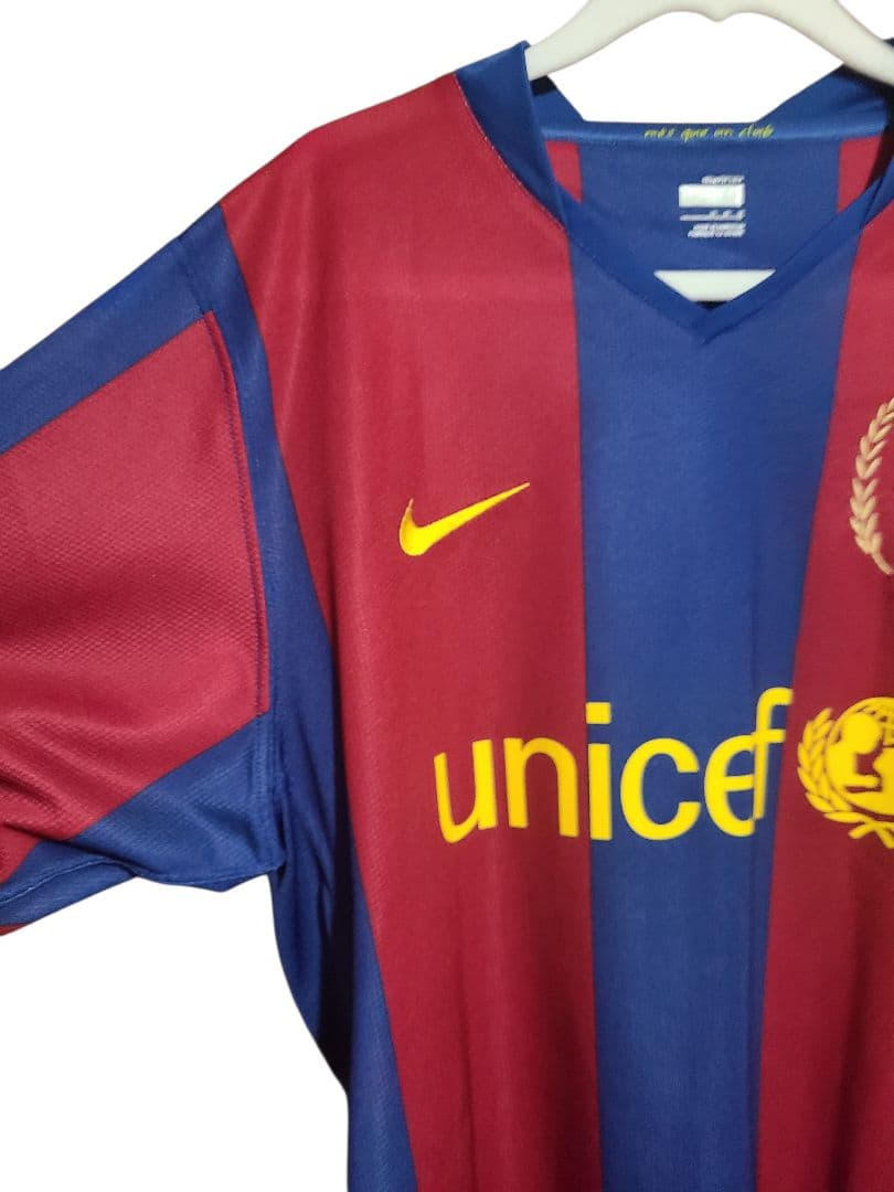 2007/2008 NIKE FCバルセロナ RONALDINHO 10 M