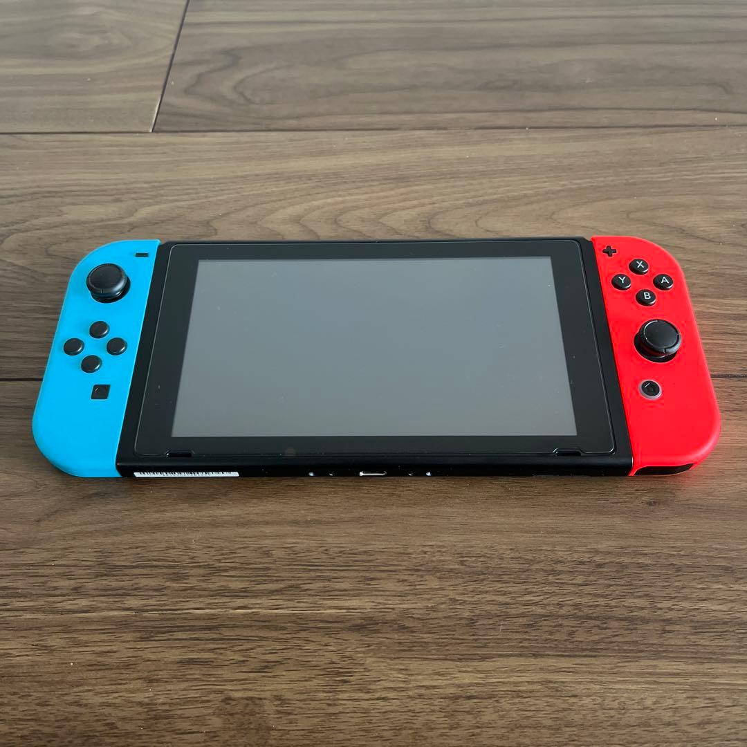 【美品】Nintendo Switch 本体（MicroSDカード64G付）