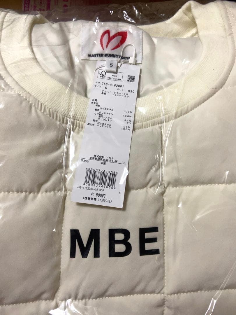 MBE by PEARLY GATES メンズL白