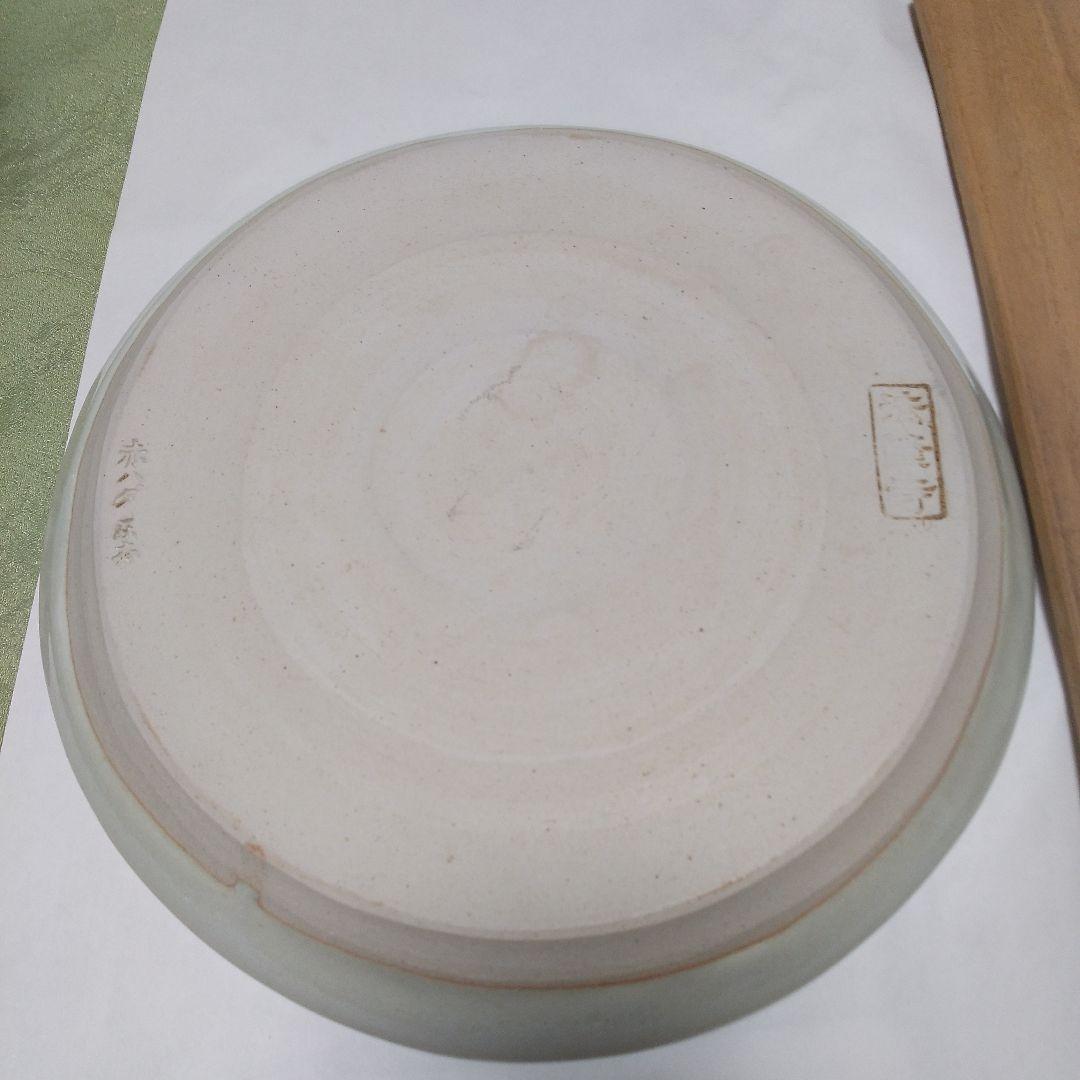 模法隆寺古瓦飾皿 楽斎(24cm中皿)