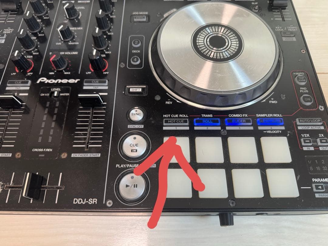 Pioneer DDJ-SR Serato DJコントローラー