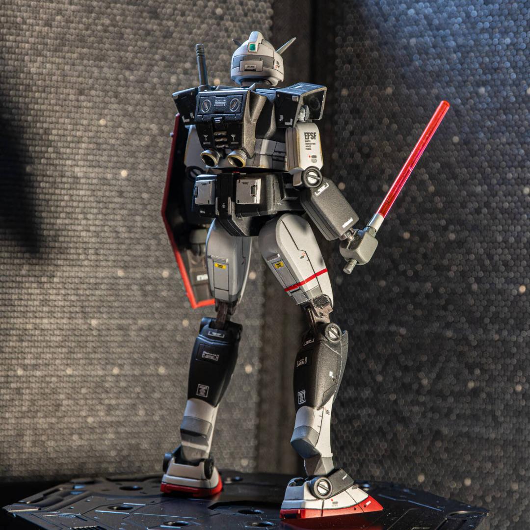 1/144スケール 旧キット ガンダム 各部改造・プロトタイプガンダム風