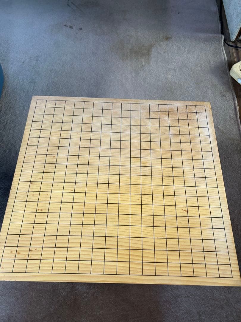 木製囲碁盤 脚付き 約45cm