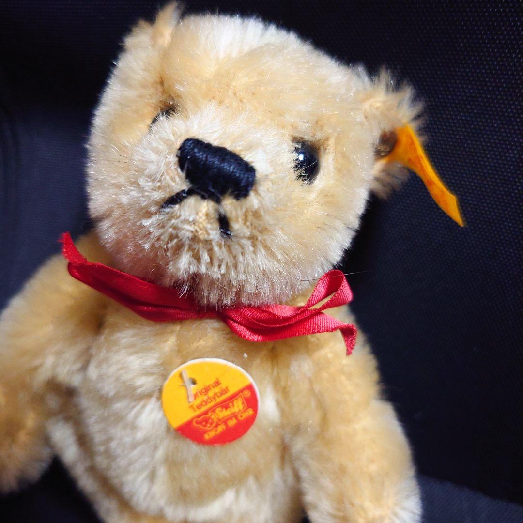 美品 vintage steiff シュタイフ テディベア ドイツ モヘア