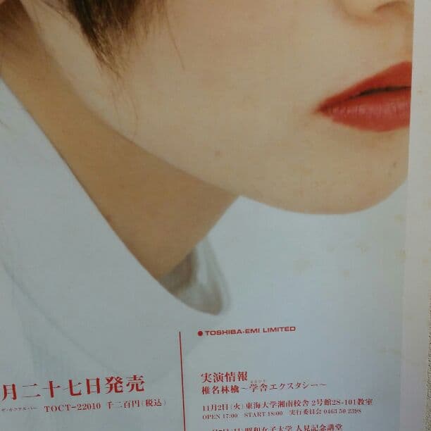 椎名林檎　本能　激レア ポスター