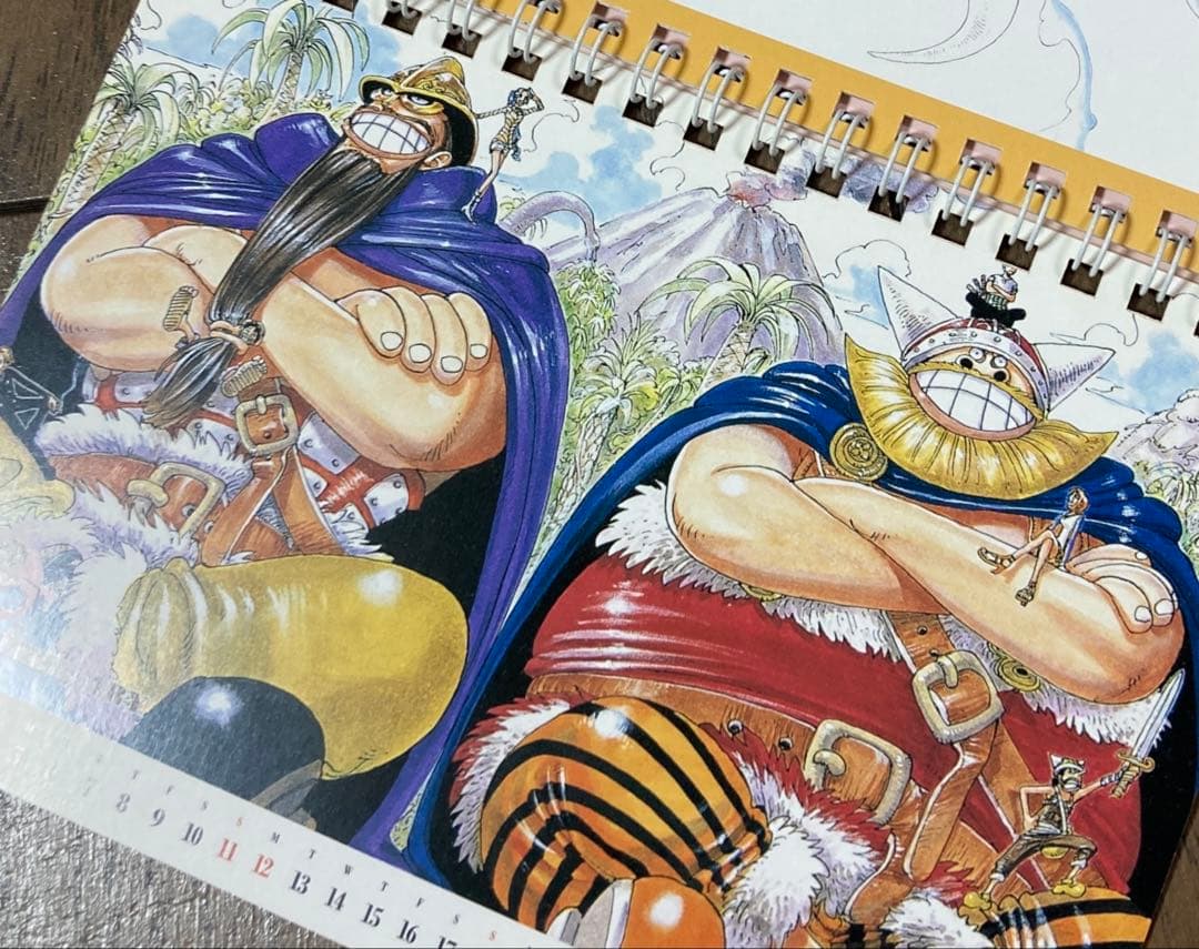 ☆激レア☆未使用！2001 ONE PIECEワンピースカレンダー　当時物