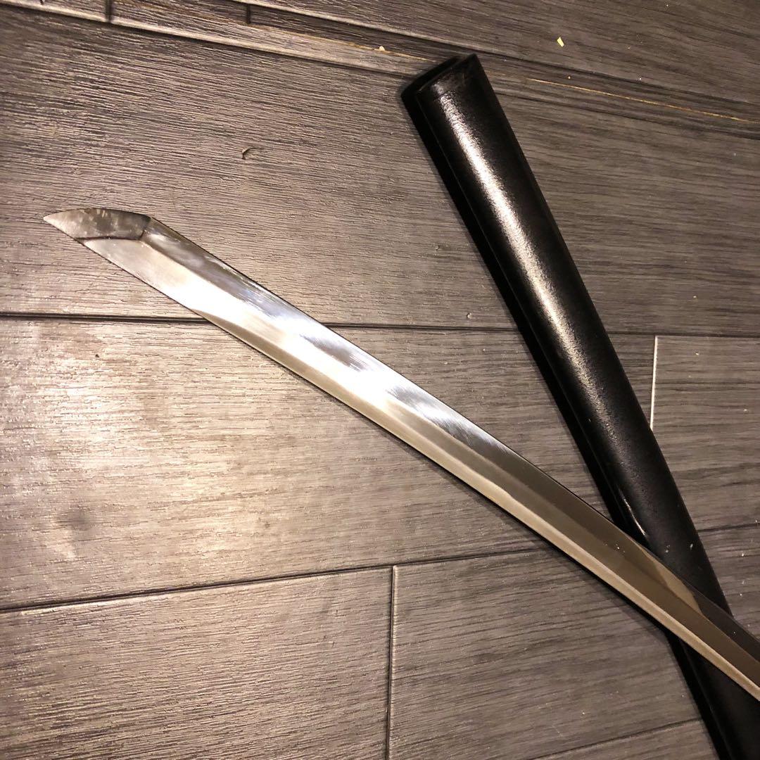 高級模造刀　高級居合刀　研波刃　合金　本格
