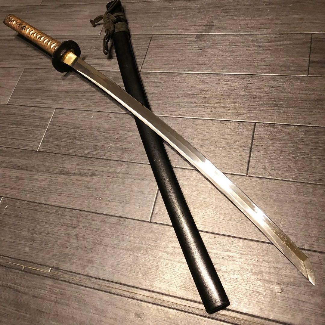 高級模造刀　高級居合刀　研波刃　合金　本格