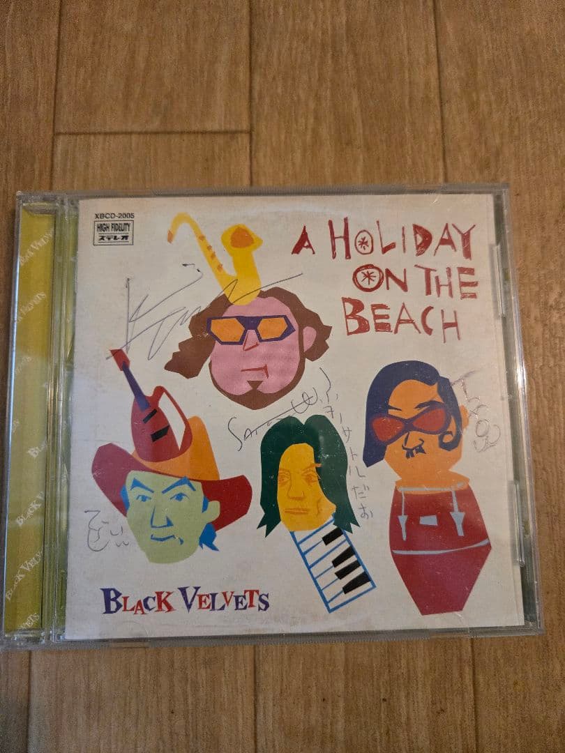 直筆サイン入り ブラック ベルベッツ CD3枚 BLACK VELVETS