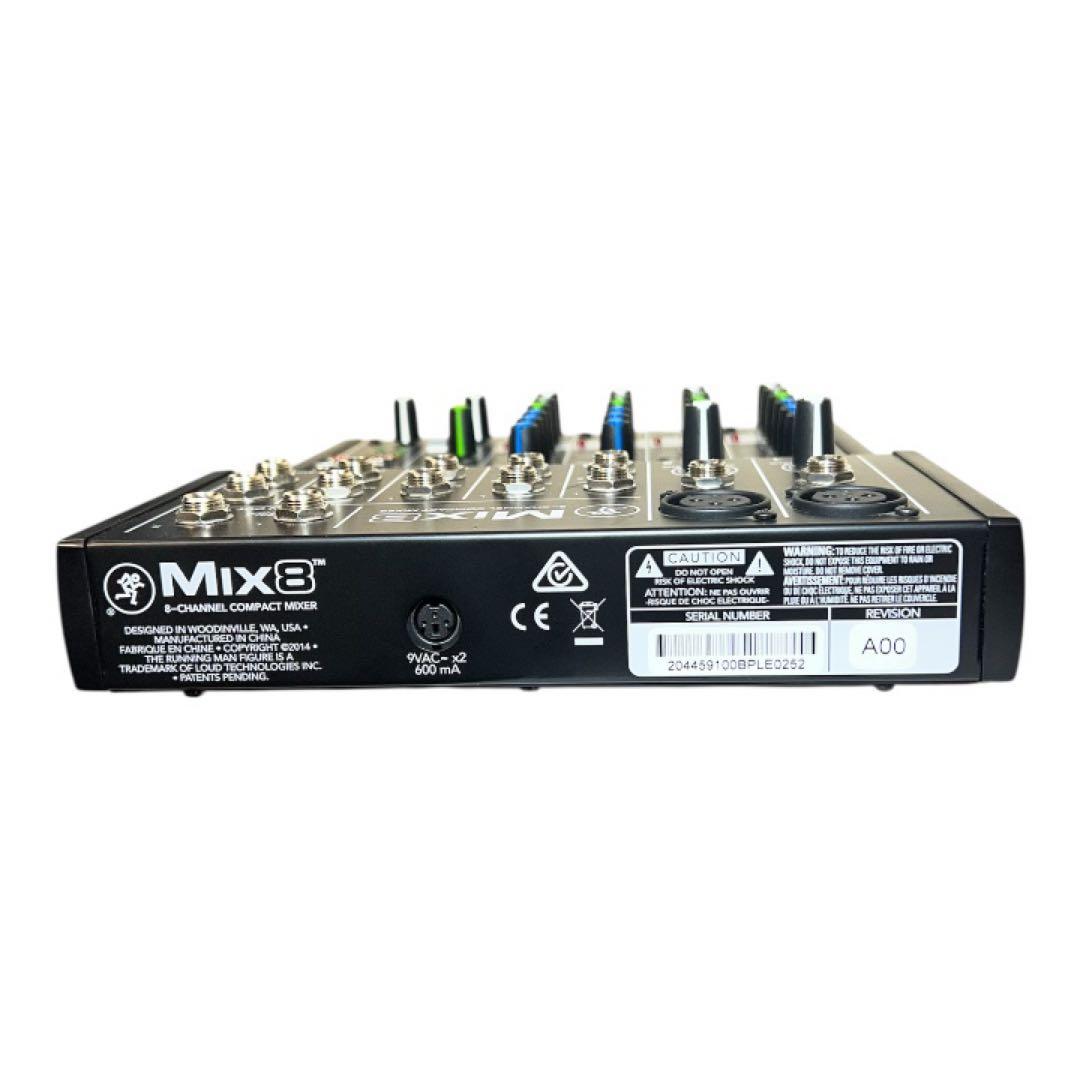 【美品】MACKIE Mix8 コンパクトアナログミキサー　送料込