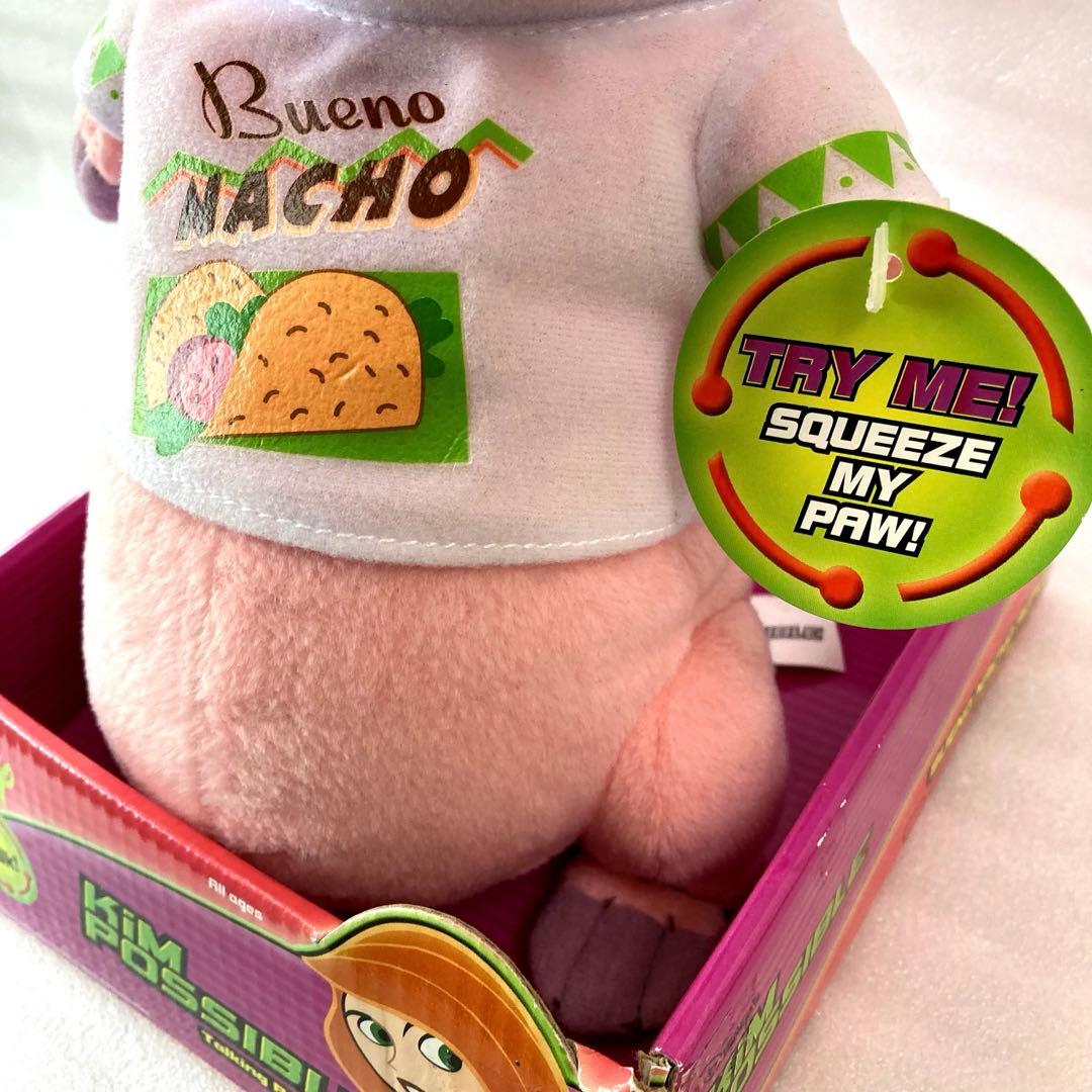 キムポッシブル ディズニーチャンネル ルーファス おしゃべり ぬいぐるみ ロン