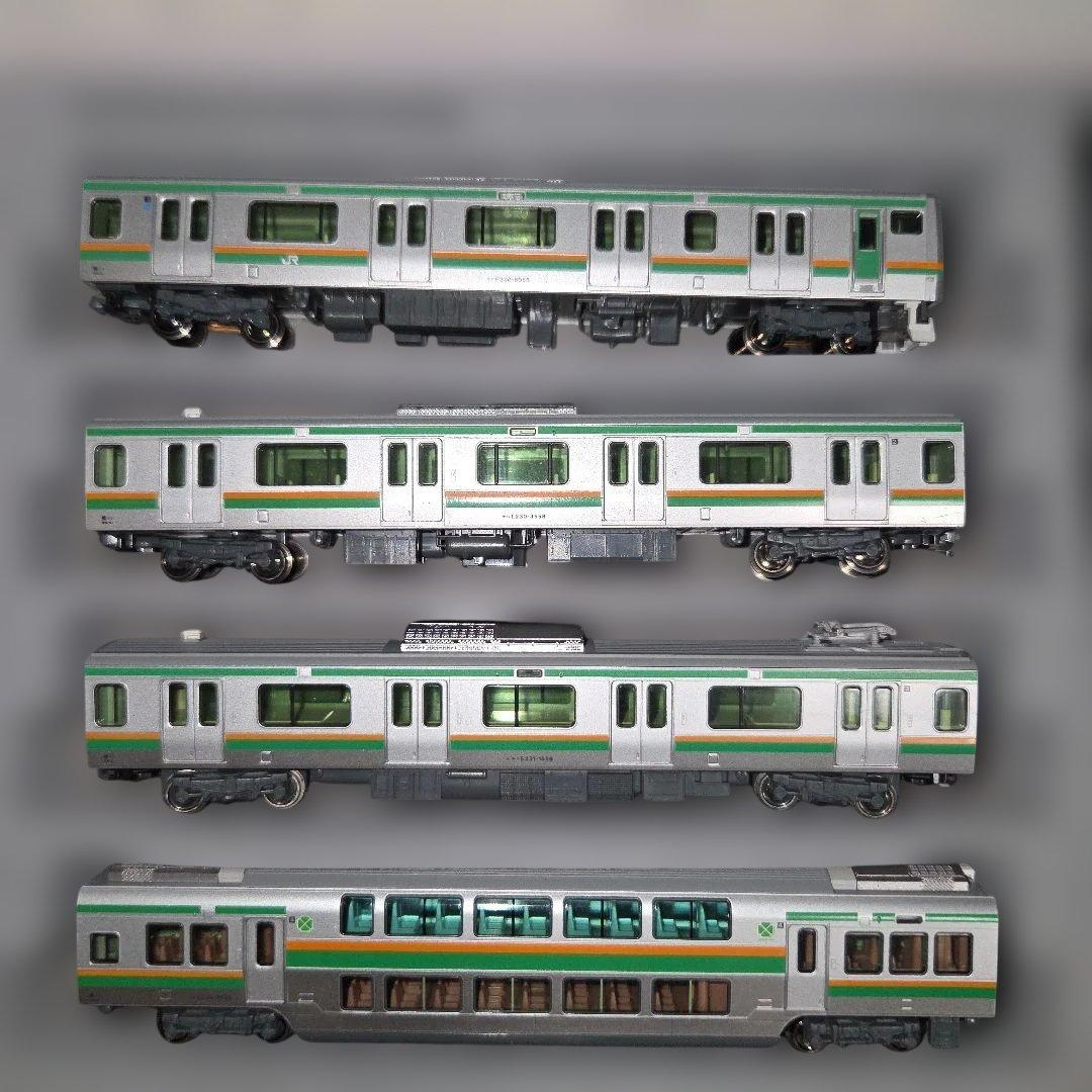 現状品 KATO E231系 東海道線・湘南新宿ライン 10両セット②