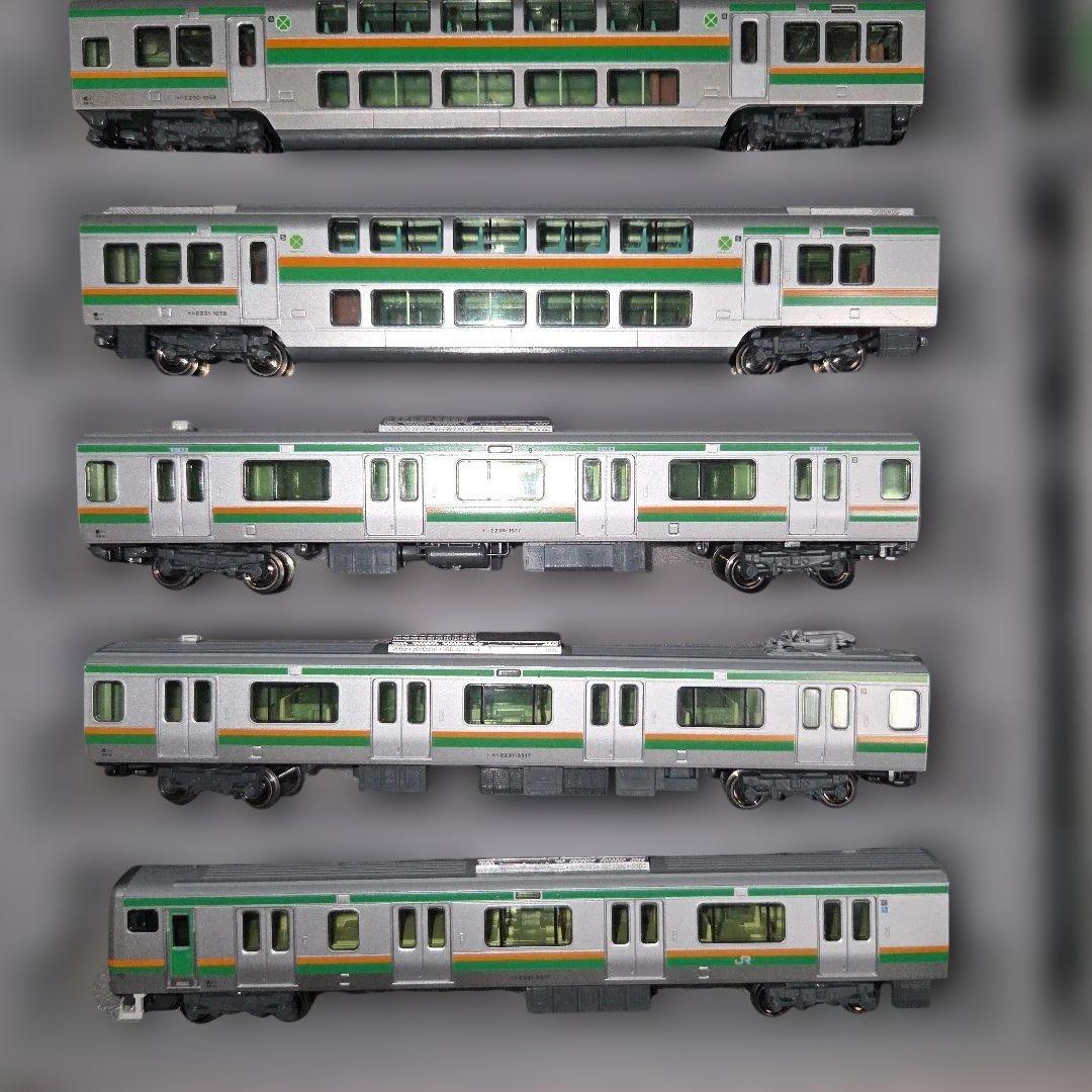 現状品 KATO E231系 東海道線・湘南新宿ライン 10両セット②