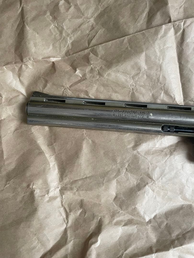 Python .357 金属モデルガン　コクサイSMG刻印　②