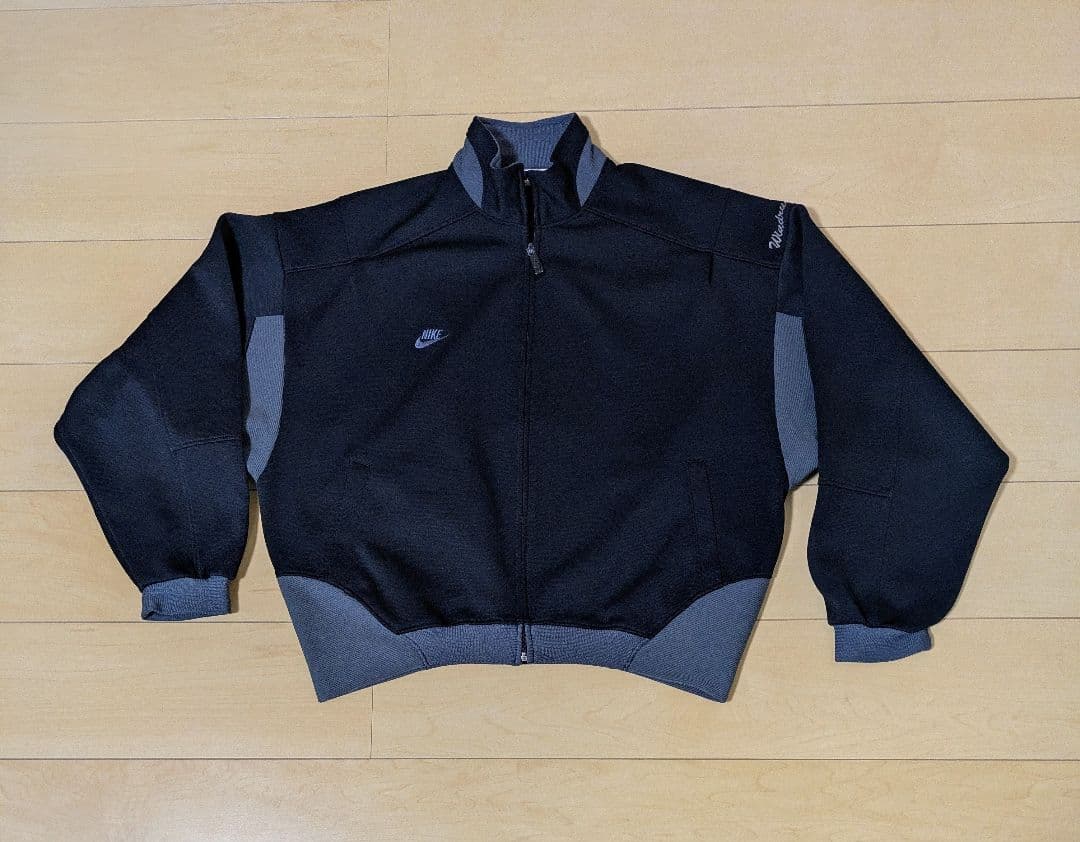 Nike ブラック ジャージ上下セット　トラックジャケット　ヴィンテージ