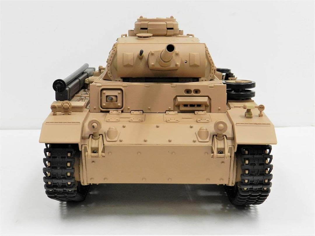 技術基準適合証明済 ヘンロン 1/16 戦車ラジコン ドイツ陸軍 Ⅲ号 H型