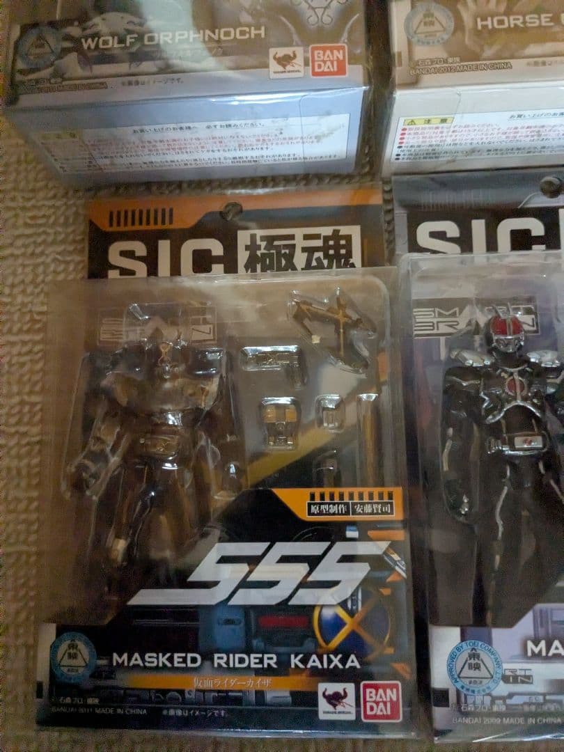 日*4様 S.I.C. 極魂　仮面ライダーファイズ　セット　7種類