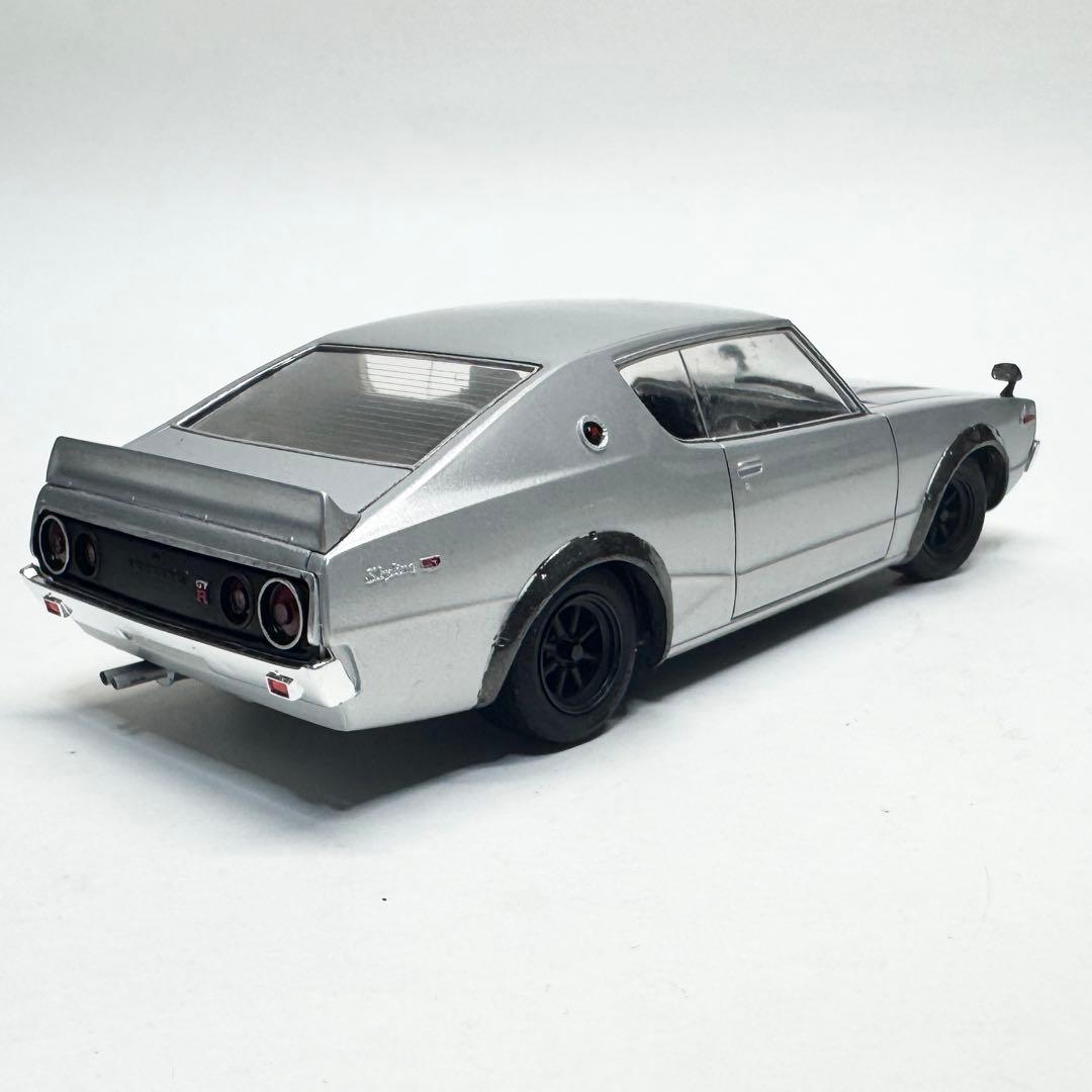 アオシマ フジミ 1/24 スカイライン 3世代 完成品