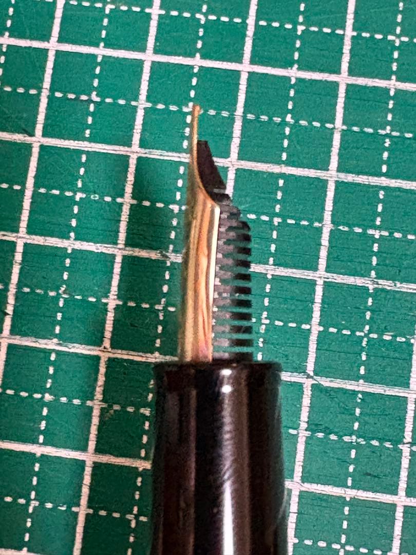 【匿名配送】セーラー 万年筆 黒 M 14K ペンケース付き