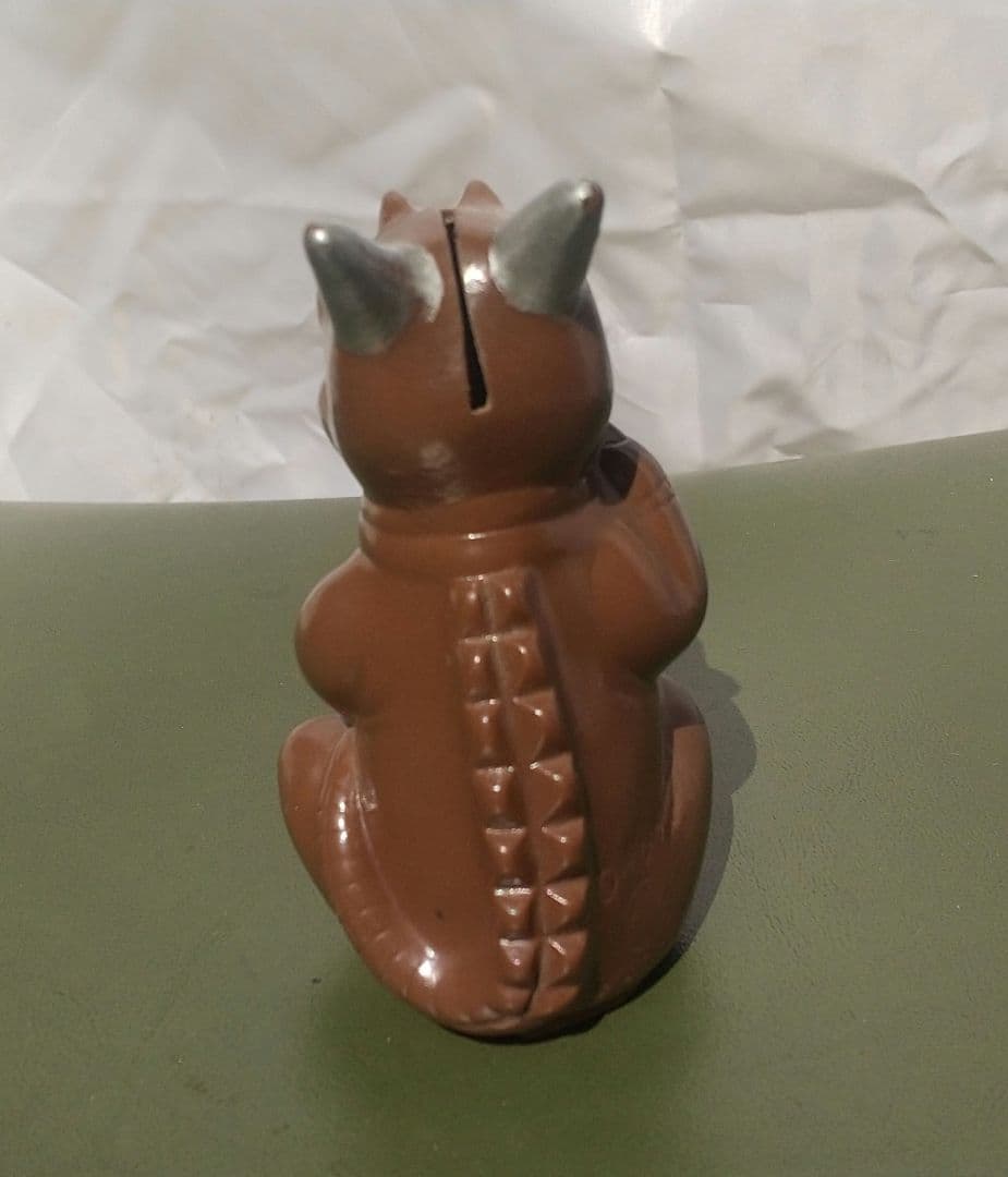 サ*ル様 怪獣 フィギュア マルサン 赤ちゃんパゴス ウルトラQ貯金箱シリーズ