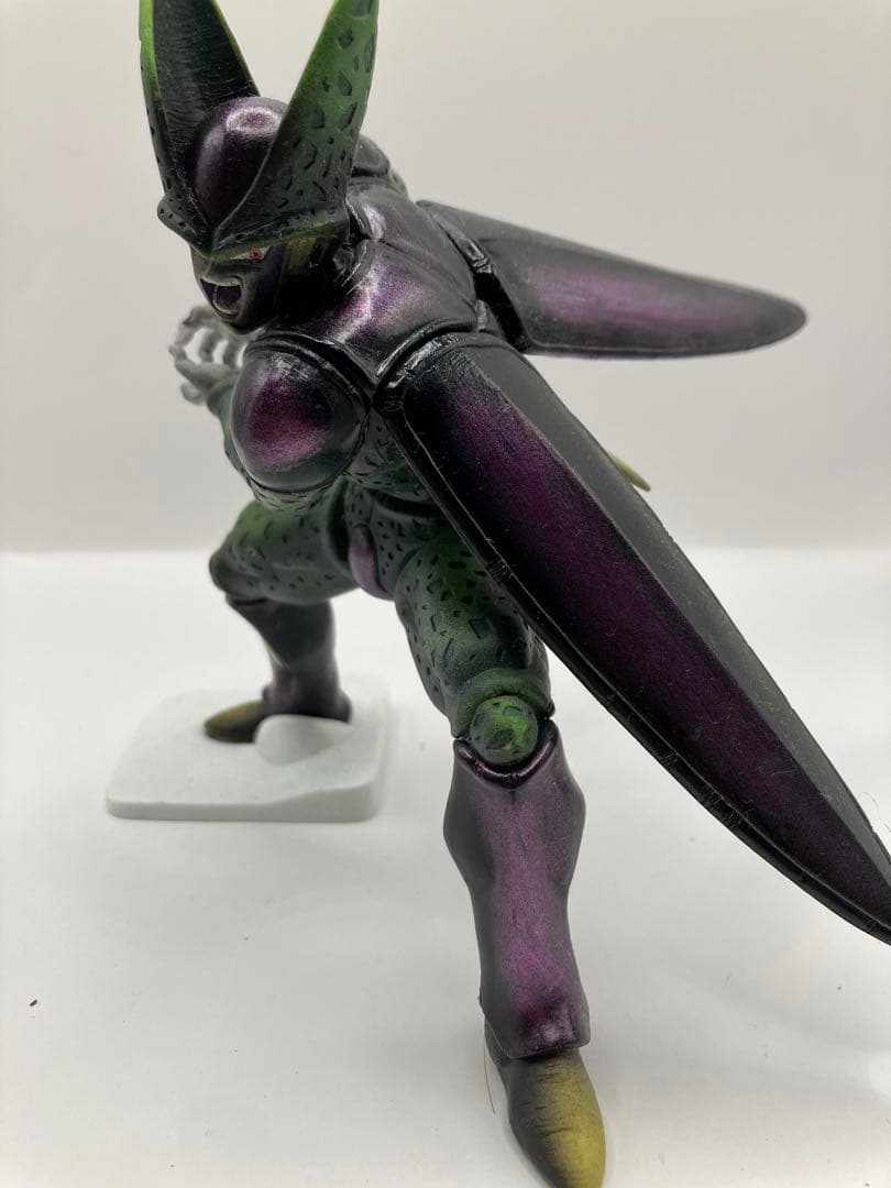 【リペイント】　ドラゴンボール　セル　悟飯　ジオラマ　フィギュア