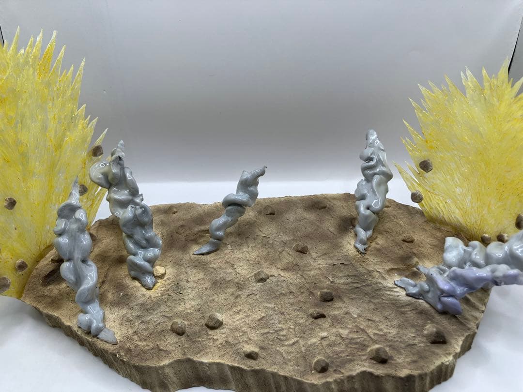 【リペイント】　ドラゴンボール　セル　悟飯　ジオラマ　フィギュア