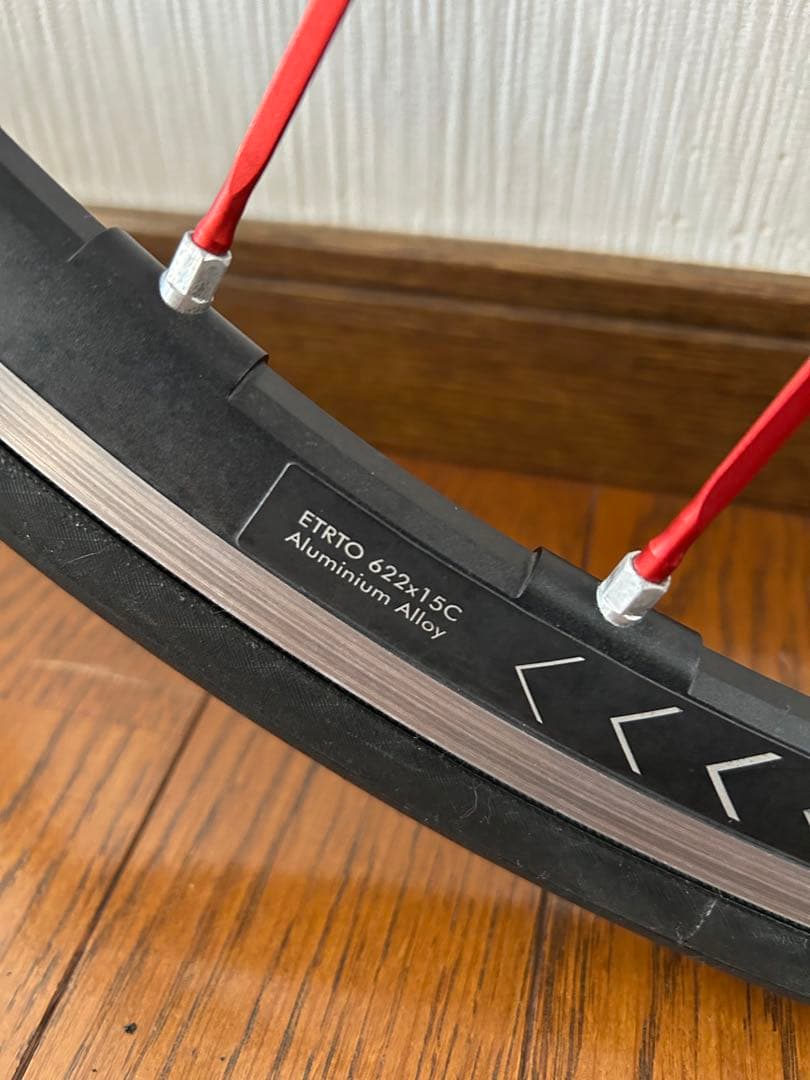 フルクラム　レーシングゼロ　限定レッドスポーク C15
