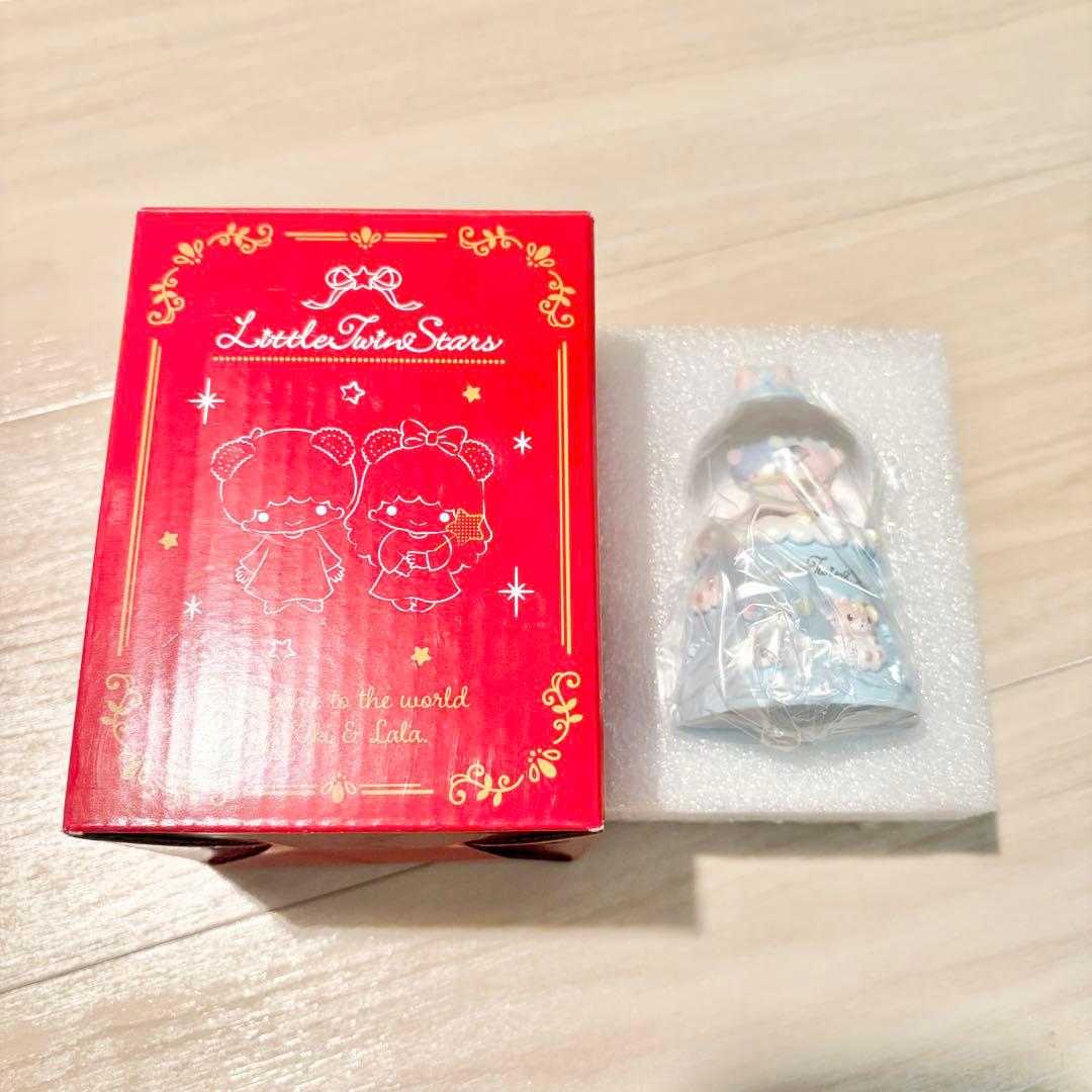 リトルツインスターズ キキララ クリスマスデザイン スノーグローブ 2025