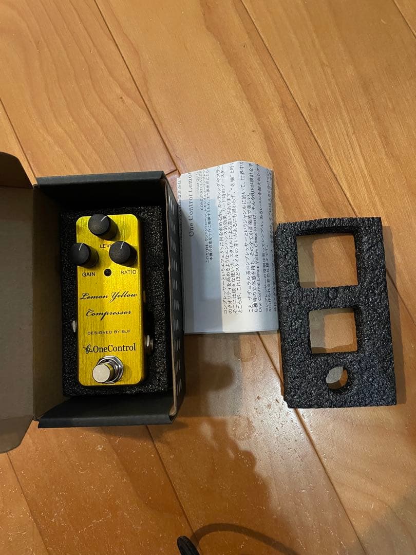 ギター One Control Lemon Yellow Compressor