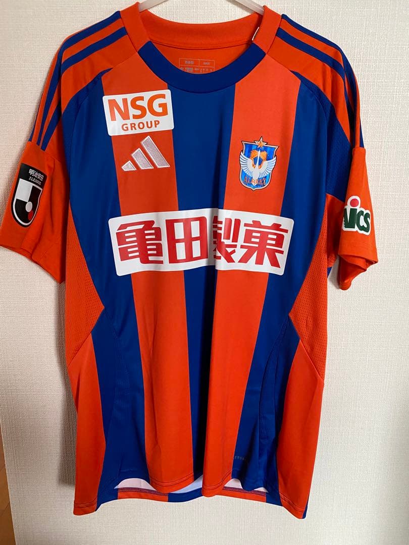 アルビレックス新潟25藤原選手ユニフォーム(2025年)