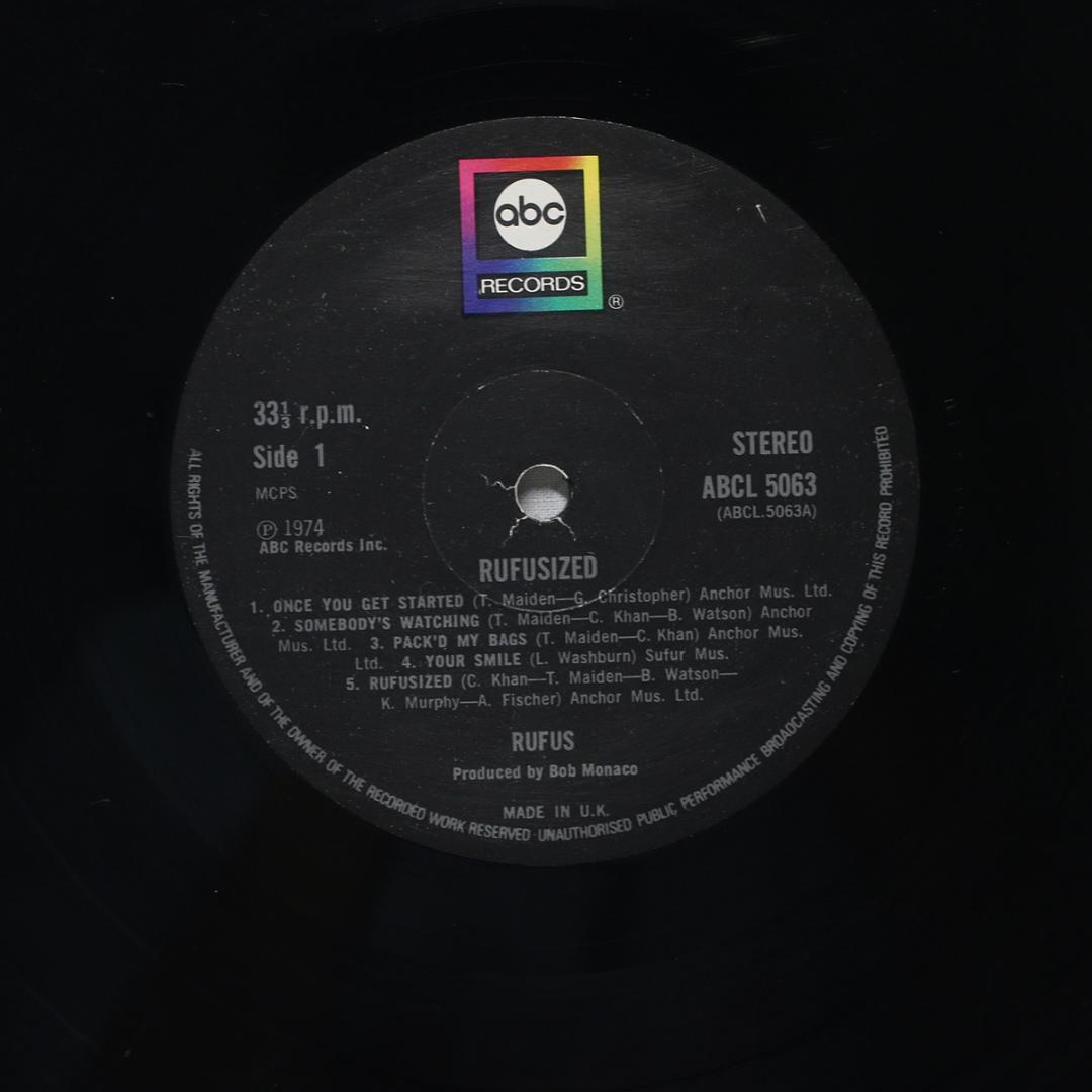 英LP Rufus featuring Chaka Khan Rufusized