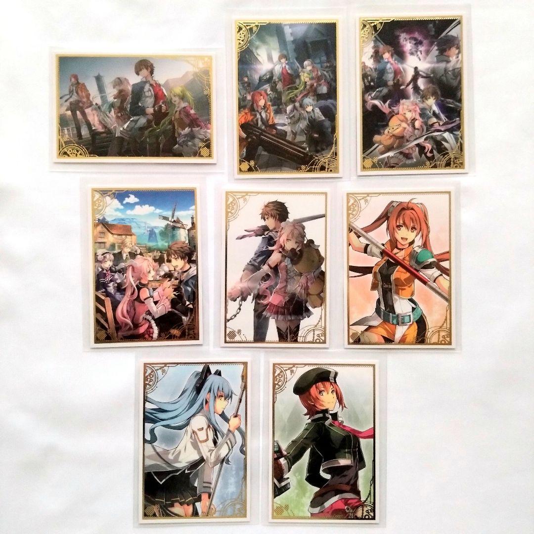軌跡シリーズ 閃の軌跡Ⅱ トレーディングルームキーホルダー ８点