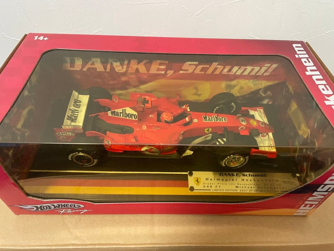 1/18 フェラーリ 248F1 M.シューマッハ 限定 マルボロ