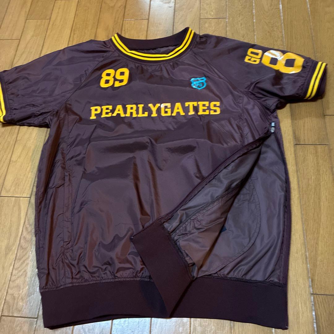 PEARLY GATES ブラウン 半袖ジャケット サイズ4