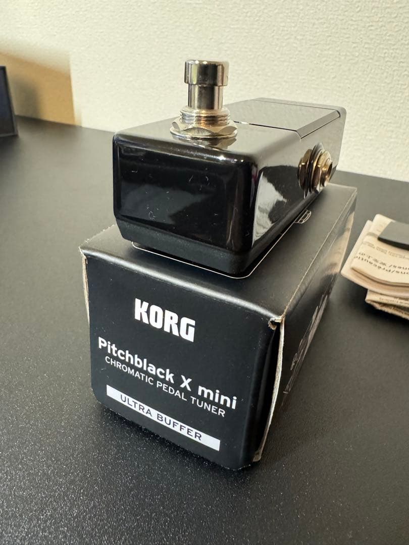 KORG / Pitchblack X mini ペダルチューナー