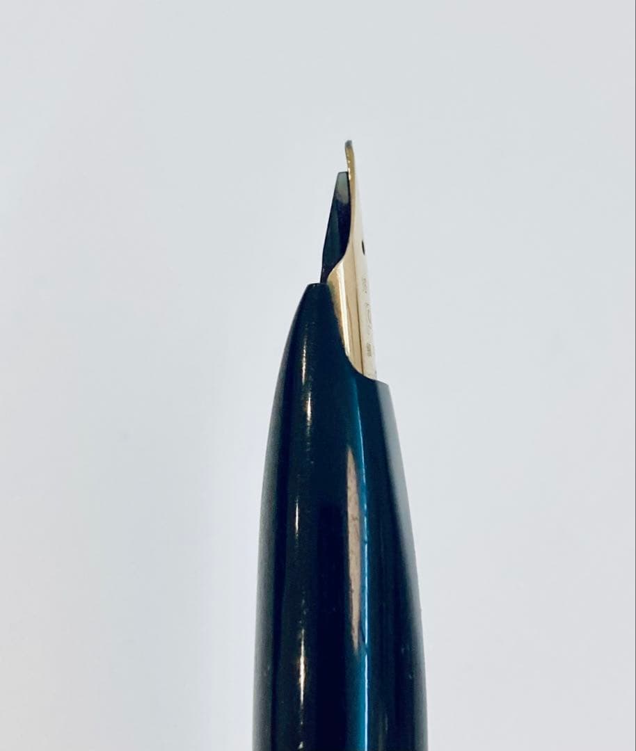 ペン先18K◆プラチナ 高級万年筆 Platinum 唐草 18金 1960s