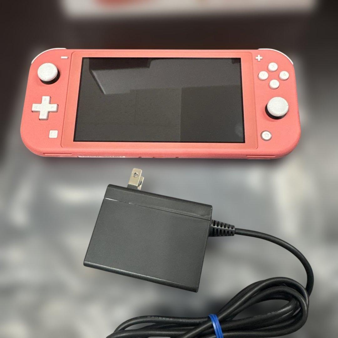 Nintendo Switch Lite ピンク 本体と充電器セット