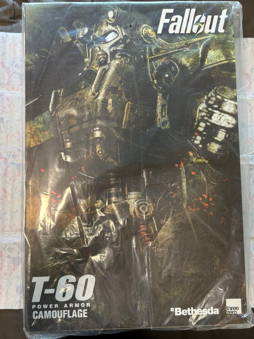 Threezero フォールアウト T-60 迷彩 パワーアーマー フィギュア