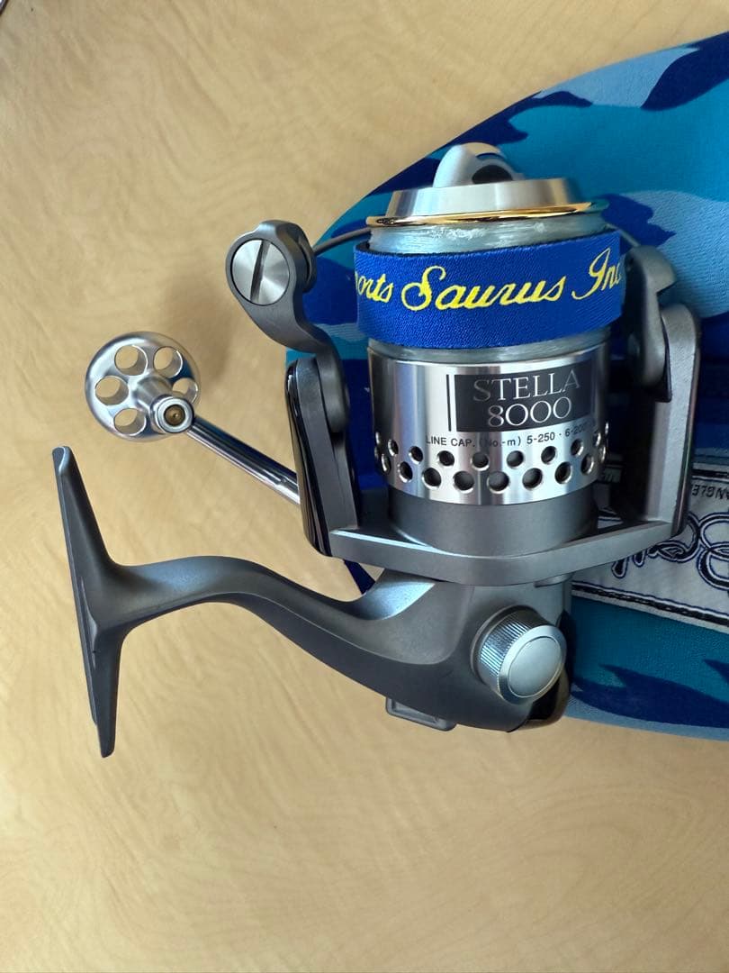 SHIMANO 95 STELLA 8000 FISHERMAN ハンドル付き
