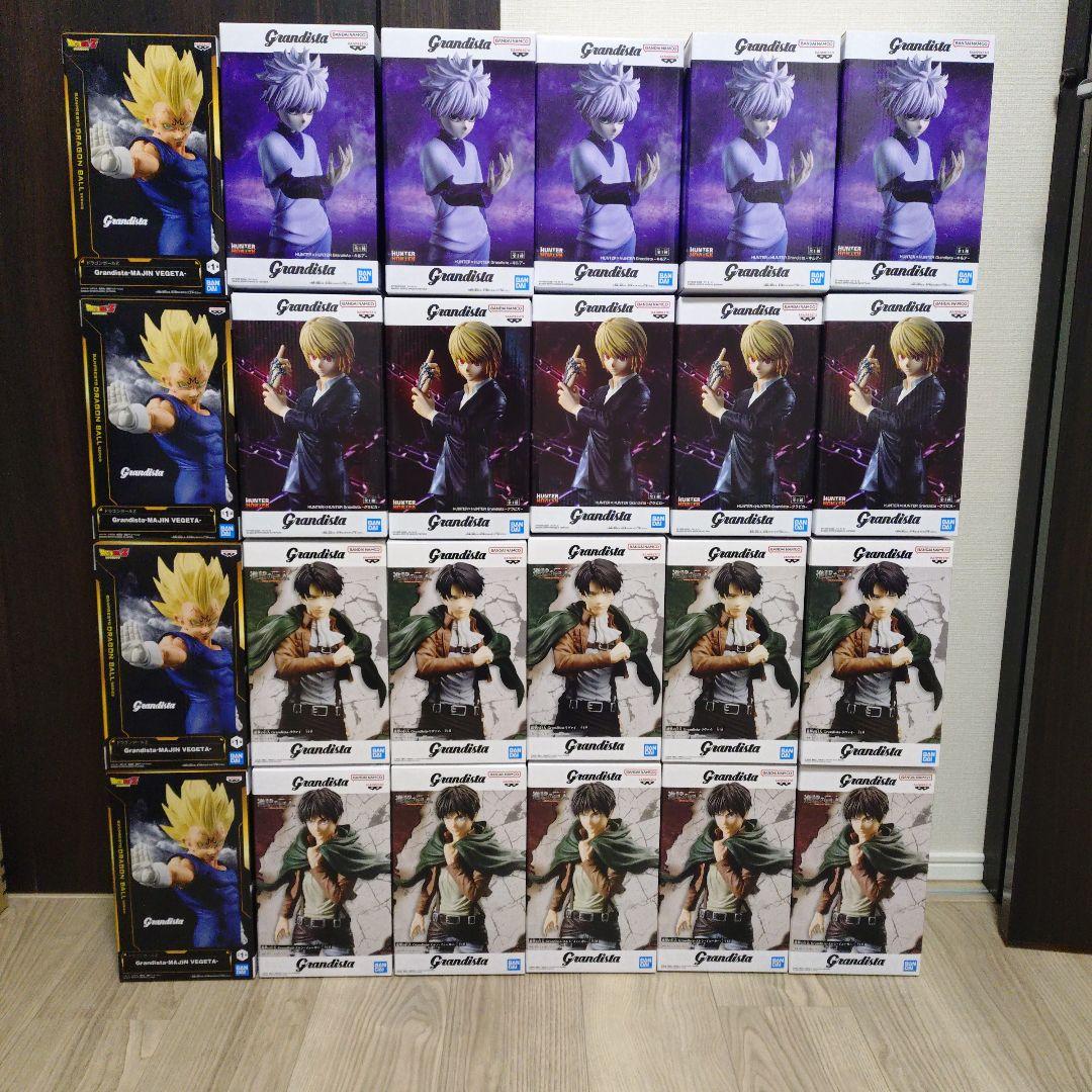 プライズフィギュアまとめ売り 24個 Grandista進撃の巨人など