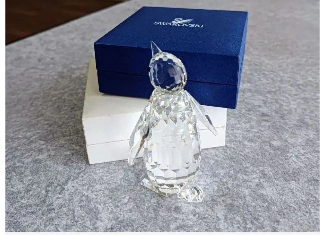 ☘赤ちゃんペンギン☘ 【SWAROVSKI スワロフスキー】 置物 インテリア
