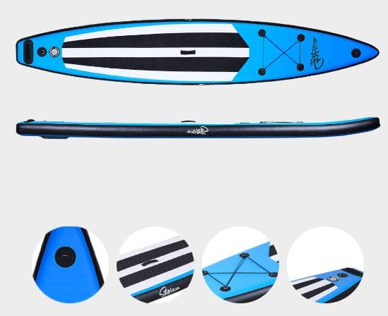 パドルボードSUP12.5Ft欧米人気スピード系2層構造￥49800→47800