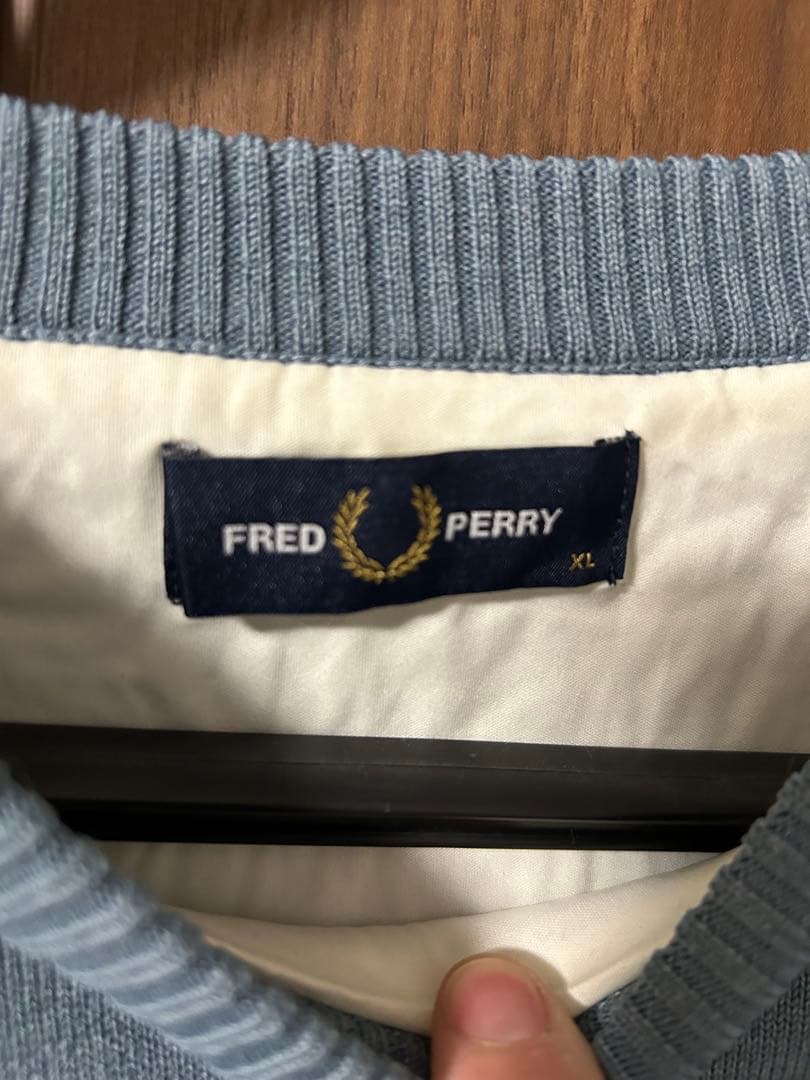 【美品】BEAMS GOLF 防風ニットセーター FRED PERRY XL