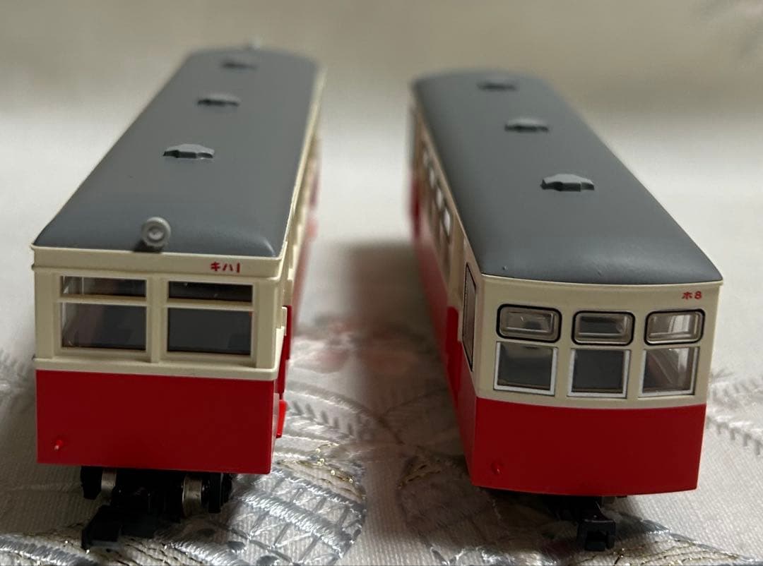 TOMYTEC 想い出の尾小屋鉄道2両セット×2点 動力化済み　ナローゲージ