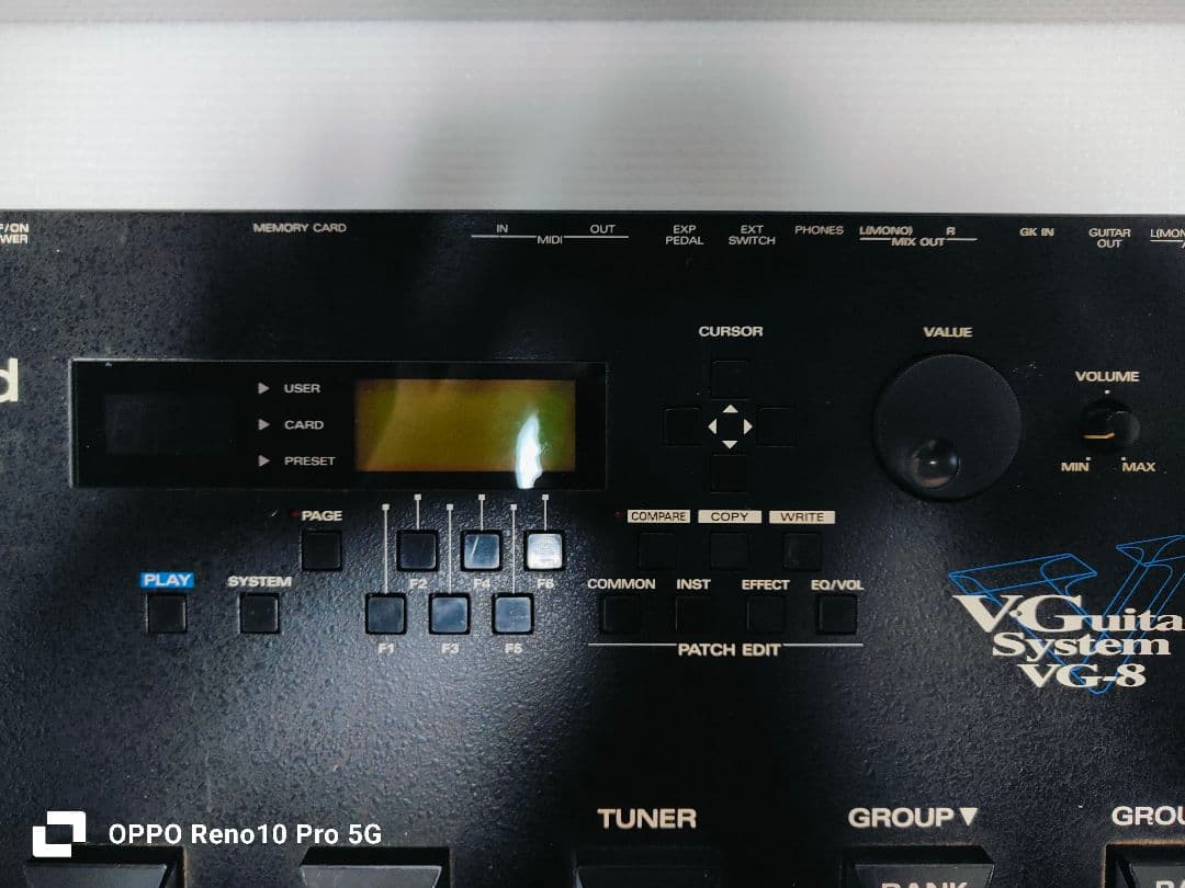 ところてんさん専用Roland VG-8 ギターシステム