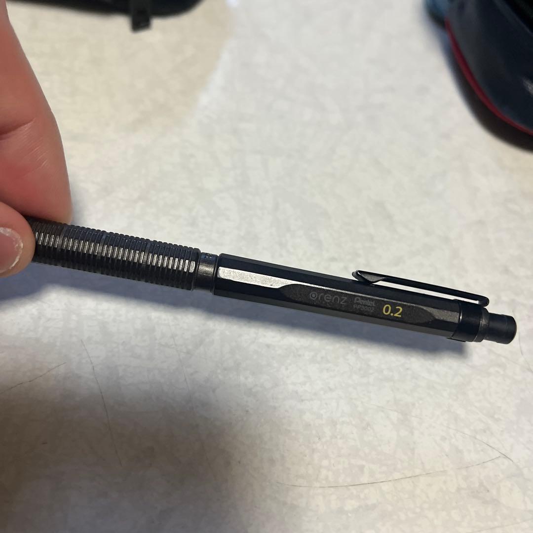 オレンズネロ　限定色　ガンメタル 0.2mm シャープペンシル 本体