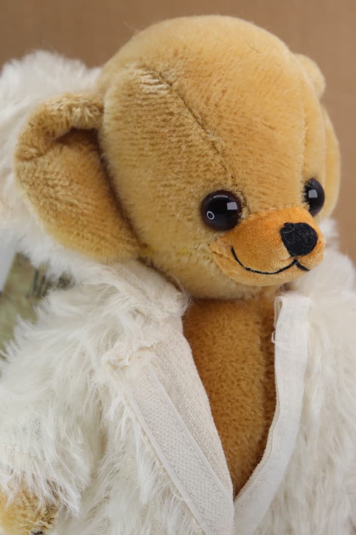 チーキー・リトル・スノウ MERRYTHOUGHT フード付きぬいぐるみ23cm