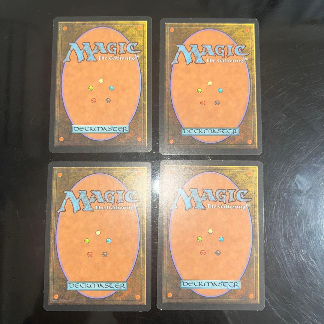 不毛の大地　4枚セット　MTG