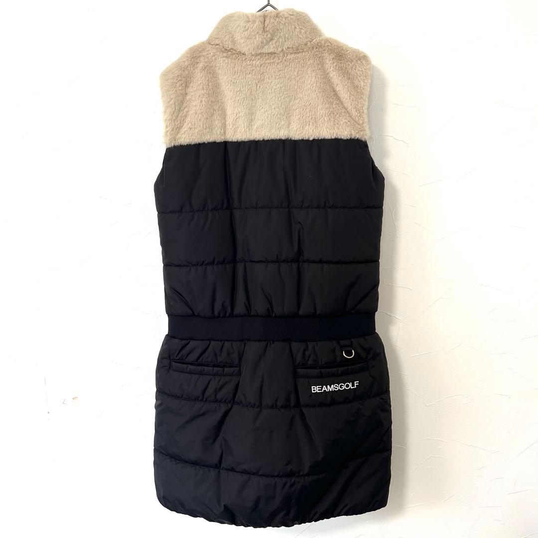 BEAMS GOLF ビームスゴルフ　ボア　ダウンワンピース　防寒　コート　S